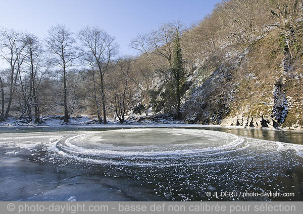 Ourthe en hiver